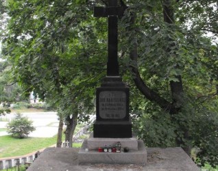 Grobowiec Jana Naruszewicza, cmentarz Na Rossie w Wilnie, stan z 2013 r.