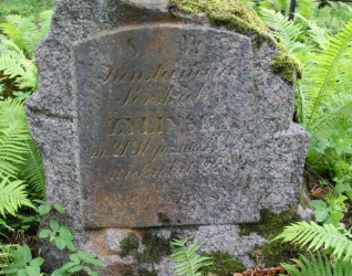 Nagrobek Konstancji Żylińskiej, cmentarz na Rossie w Wilnie