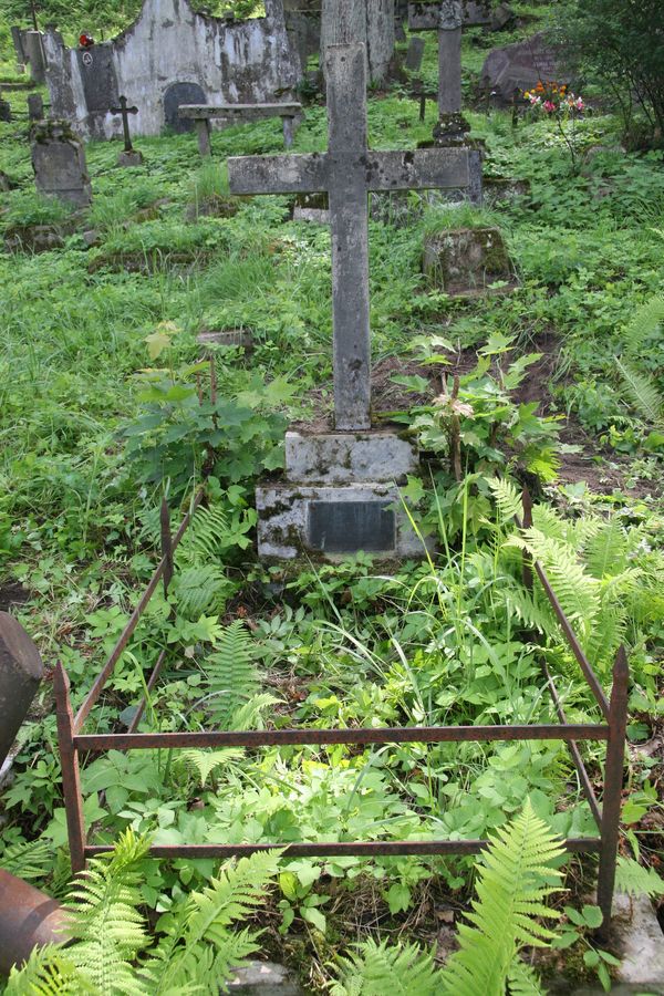 Tombstone of Romuald Krupowicz, Ross cemetery in Vilnius, as of 2013.