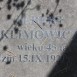 Photo montrant Tombstone of Albert Klimowicz