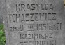 Fotografia przedstawiająca Nagrobek Kazimierza i Antoniny Szejnieckich oraz Krasyldy Tomaszewicz