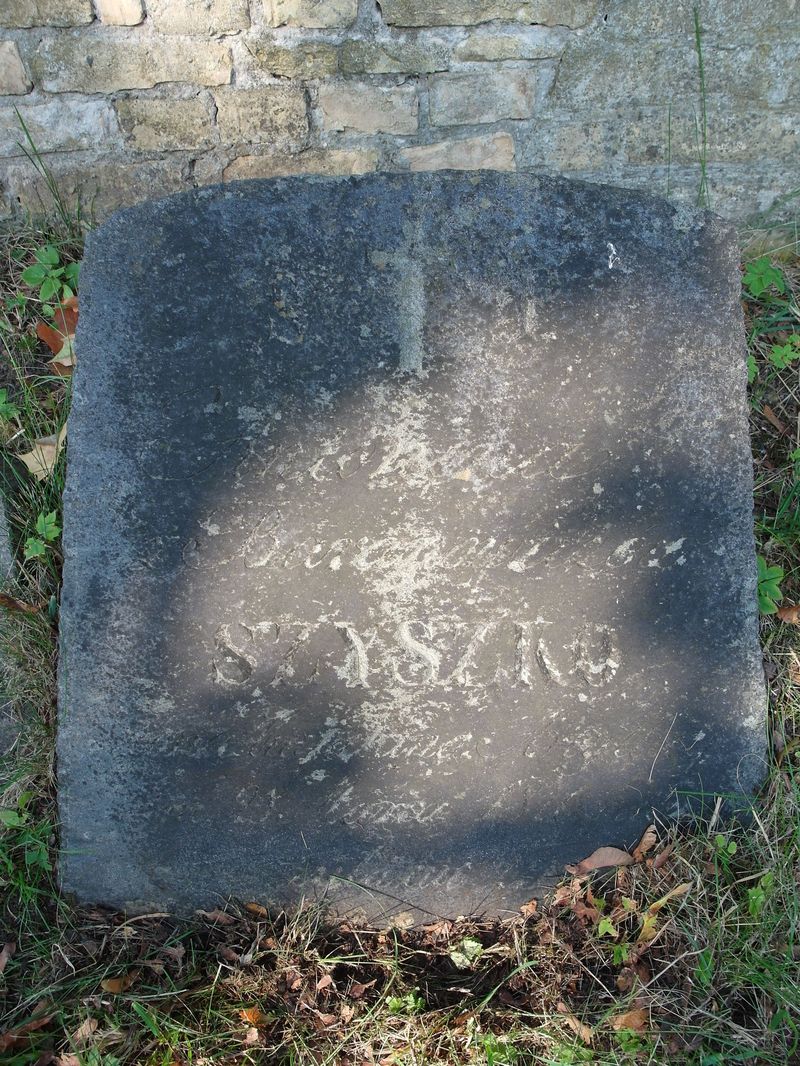 Tombstone of Antonina Szyszko, Rossa cemetery in Vilnius, as of 2015.