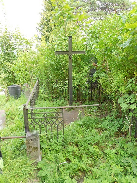 Tombstone of Alphonse Leonovich, Na Rossie cemetery in Vilnius, as of 2013