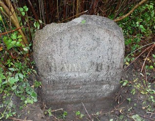 Nagrobek Antoniny Iżyckiej, cmentarz Na Rossie w Wilnie, stan z 2013