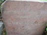 Photo showing Tombstone of Antoni Marcinowski