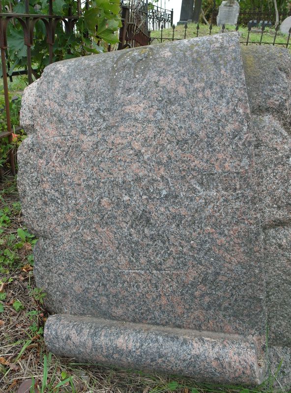Tombstone of Felicja Chodakowska, Na Rossie cemetery in Vilnius, state of 2015