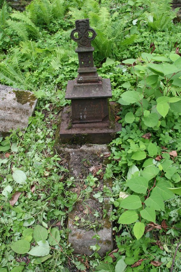 Tombstone of Karol Tarasewicz, Ross cemetery in Vilnius, as of 2013.
