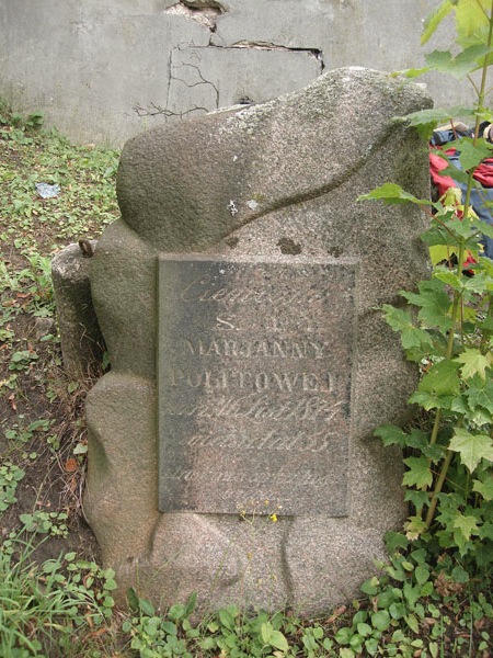 Tombstone of Marianna Polit