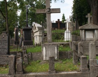 Nagrobek Zbigniewa Kołłątaja, cmentarz na Rossie, stan z 2013 roku