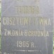 Fotografia przedstawiająca Tombstone of Teodora Gosztowtt
