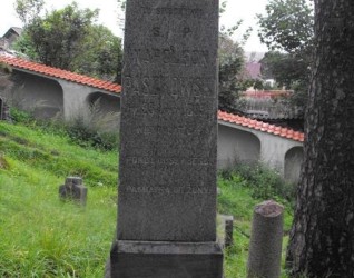 Nagrobek Napoleona Paszkowskiego, cmentarz Na Rossie w Wilnie, stan z 2013 r.