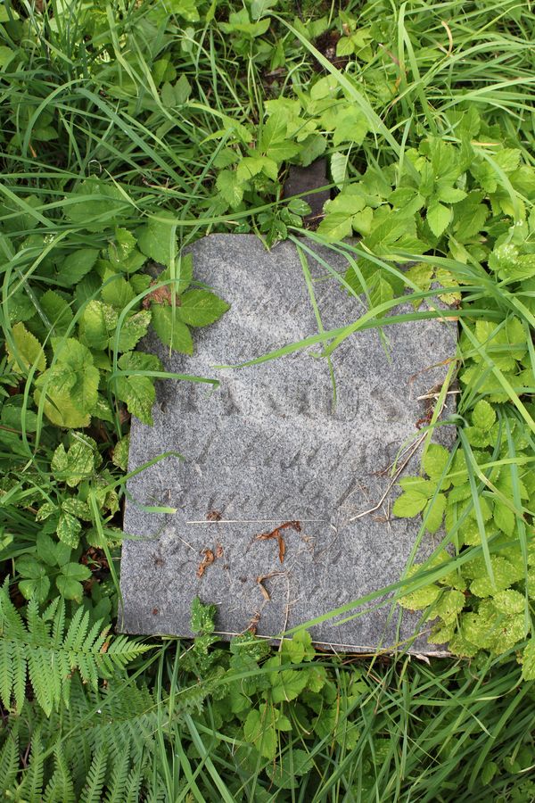 Tombstone of Maria N.N., Na Rossie cemetery in Vilnius, as of 2013