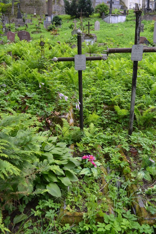 Tombstone of Jozef Szyłějko, Ross cemetery in Vilnius, as of 2013.