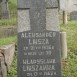 Fotografia przedstawiająca Tombstone of Alexander and Władysława Liksz