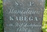 Fotografia przedstawiająca Tombstone of Stanisława Karęga