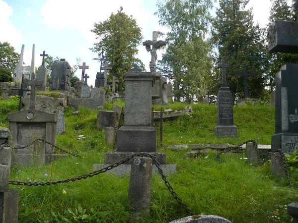 Tombstone of the Lyakhovich family, Ross cemetery, state of 2013