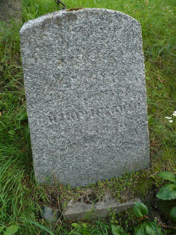 Tombstone of Teresa Lachowicz, Ross cemetery, as of 2013