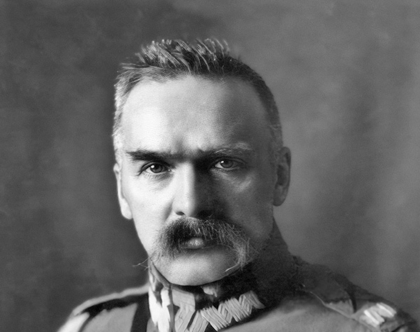 Fotografia przedstawiająca Józef Piłsudski
