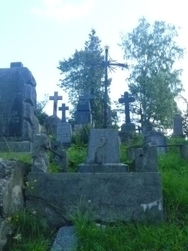 Grobowiec Joachima Glińskiego, cmentarz na Rossie, stan z 2013 roku