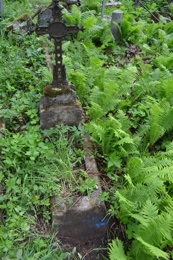 Tombstone of Wincenty J[an], Ross cemetery in Vilnius, as of 2013.
