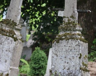 Nagrobek Stanisława Macutkiewicza, cmentarz na Rossie w Wilnie, stan na 2013 r.