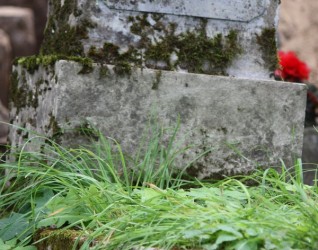 Nagrobek Marii Macutkiewicz, cmentarz na Rossie w Wilnie, stan na 2013 r.