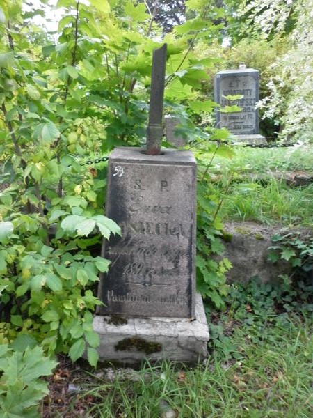 Nagrobek Elżbiety Osieckiej, cmentarz Na Rossie w Wilnie, stan z 2013
