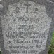Fotografia przedstawiająca Tombstone of Zofia Mackiewicz