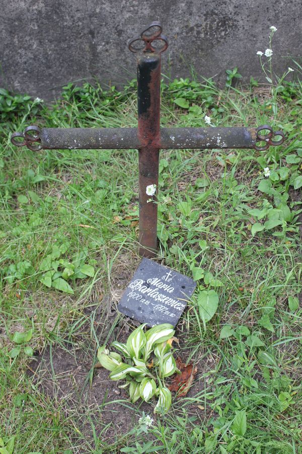 Tombstone of Maria Bartoszewicz, Na Rossie cemetery in Vilnius, as of 2014.