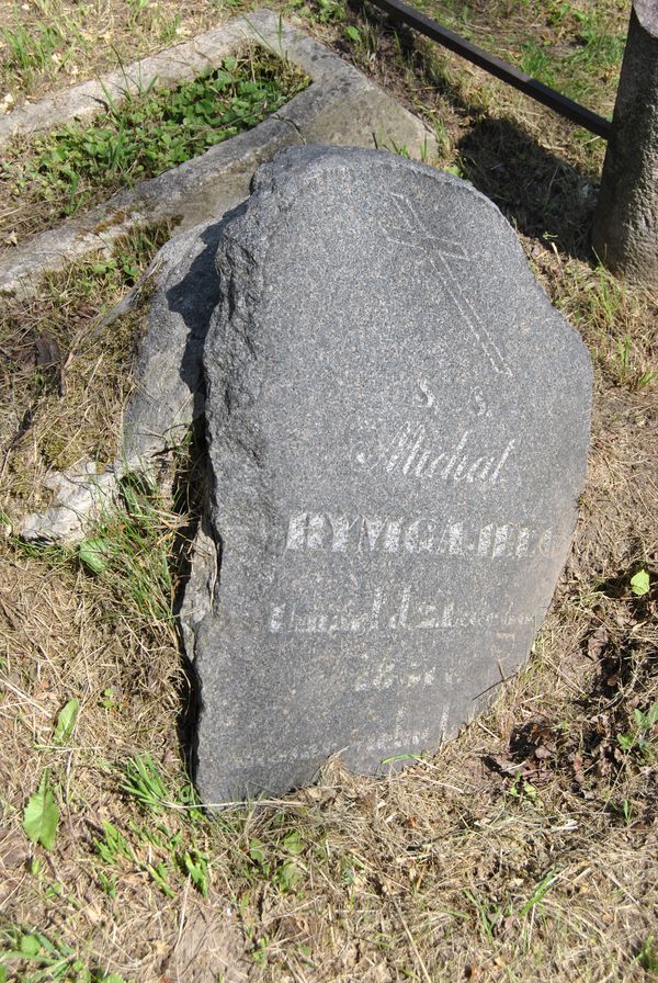 Nagrobek Michała Rymgaiłło, cmentarz Na Rossie w Wilnie, stan z 2013