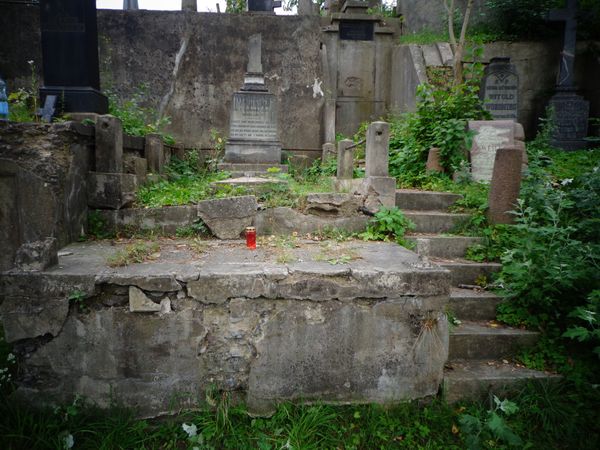 Nagrobek Anny Mikulskiej, cmentarz na Rossie w Wilnie, stan na 2013 r.