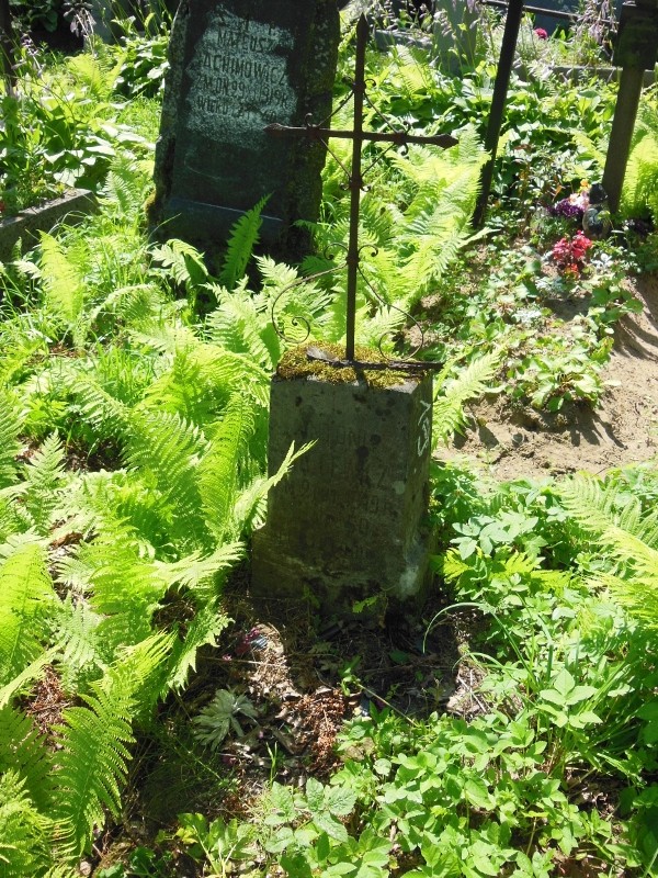 Nagrobek Antoniego Giecewicza, cmentarz Na Rossie w Wilnie, stan z 2014 r.