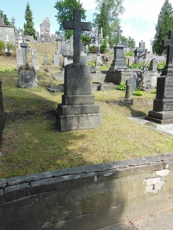 Grobowiec Karoliny Udrowskiej i Franciszka Worowskiego, cmentarz na Rossie w Wilnie, stan z 2014