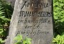 Fotografia przedstawiająca Gravestone of Apolonia Irmałowicz