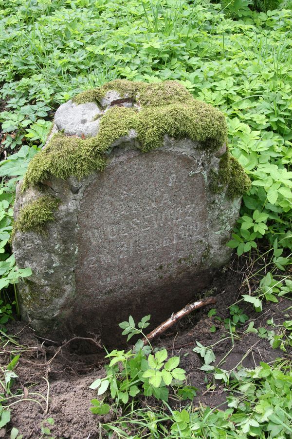 Tombstone of Anna Volsevich, Ross cemetery, as of 2013