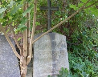 Nagrobek Anieli Jasińskiej, cmentarz Na Rossie w Wilnie, stan z 2013