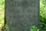 Fotografia przedstawiająca Tombstone of Emilia Lazarewicz