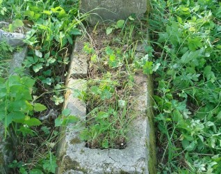 Nagrobek Jadwigi Dody, cmentarz na Rossie, stan z 2013 roku