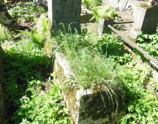 Nagrobek Heleny Kluk, cmentarz na Rossie w Wilnie, stan z 2013 r.