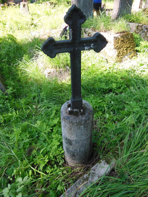 Tombstone of Anna Kluk, Ross cemetery in Vilnius, as of 2013.