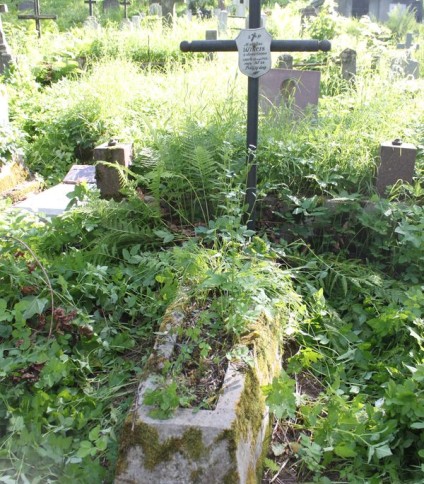 Nagrobek Michaliny Wincis, z cmentarza na Rossie w Wilnie, stan z 2013 roku