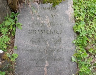 Nagrobek Michaliny Krasickiej, cmentarz Na Rossie w Wilnie, stan z 2013