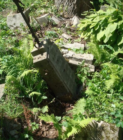 Nagrobek Jadwigi i Wincentego Malinowskich, cmentarz na Rossie, stan z 2013 roku