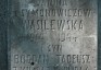 Photo showing Tombstone of Janina and Bogdan Wasilewski Family