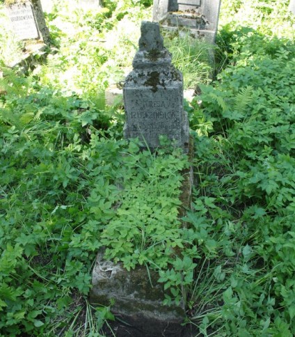 Nagrobek Teresy Rudzińskiej, cmentarz Na Rossie w Wilnie, stan z 2013 r.