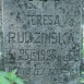 Photo showing Tombstone of Teresa Rudzinska