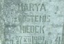 Photo showing Gravestone of Maria Niedek