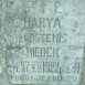 Photo showing Gravestone of Maria Niedek