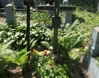 Nagrobek Antoniny Szatkiewicz, cmentarz Na Rossie w Wilnie, stan z 2013 r.