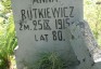 Photo showing Tombstone of Anna Rutkiewicz